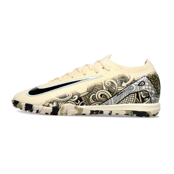 Nike Zoom Mercurial Vapor 16 Elite Beige and Black TF