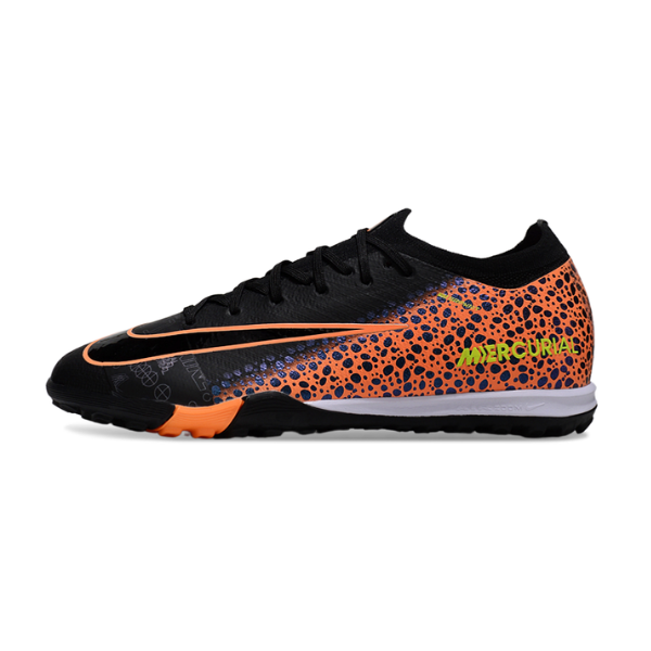 Nike Zoom Mercurial Vapor 16 Elite Black and Orange TF