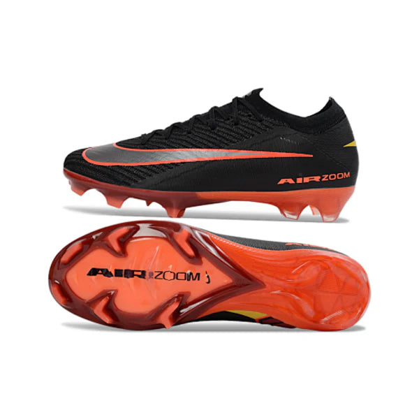 Nike Air Zoom Mercurial Vapor 16 Elite Black and Red FG