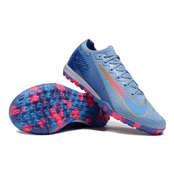 Nike Mercurial Vapor 16 Elite Blue Turf TF Kids Football Boot
