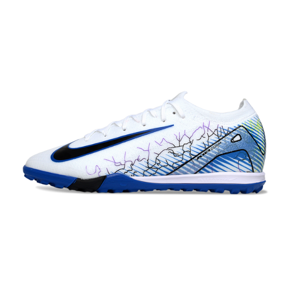 Nike Zoom Mercurial Vapor 16 Elite White and Blue TF