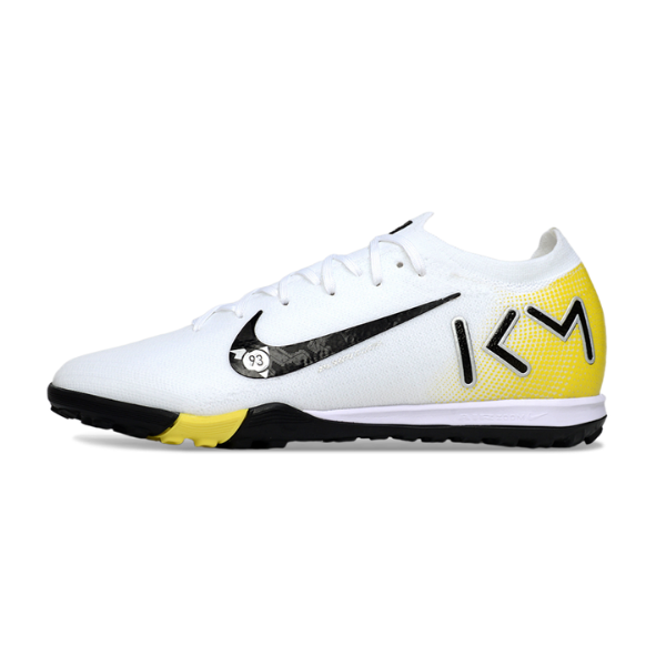 Nike Zoom Mercurial Vapor 16 Elite Mbappe Pack White and Yellow TF