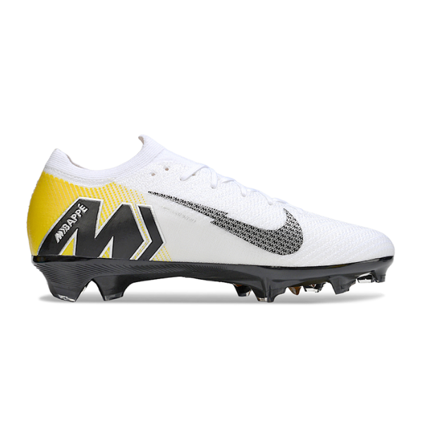 Nike Mercurial Vapor 16 Elite White Mbappe Pack FG Firm Ground Kids