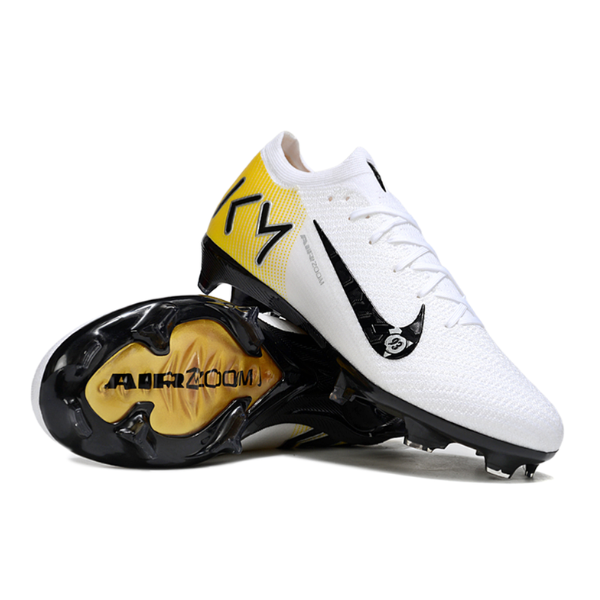 Nike Mercurial Vapor 16 Elite White Mbappe Pack FG Firm Ground Kids