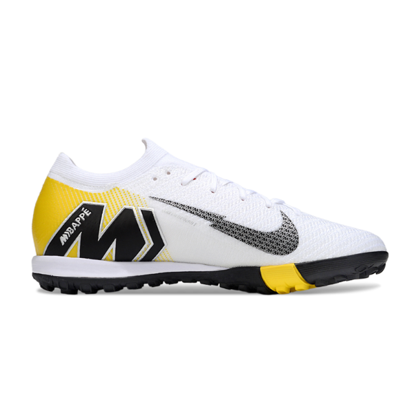 Nike Mercurial Vapor 16 Elite White Mbappe Pack TF Turf Kids Football Boot