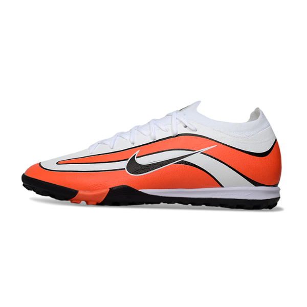 Nike Zoom Mercurial Vapor 16 Elite White Orange and Black TF
