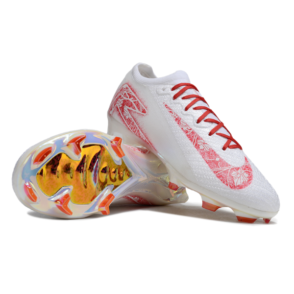 Nike Mercurial Vapor 16 Elite White and Red Floral FG Kids