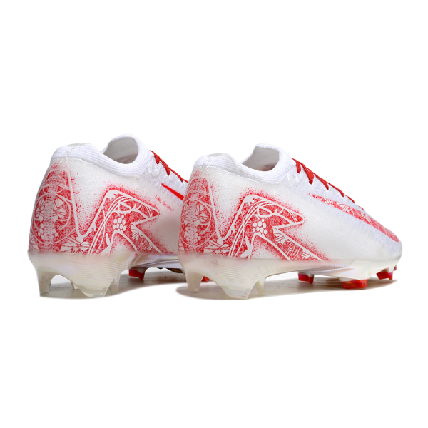 Nike Mercurial Vapor 16 Elite White and Red Floral FG Kids
