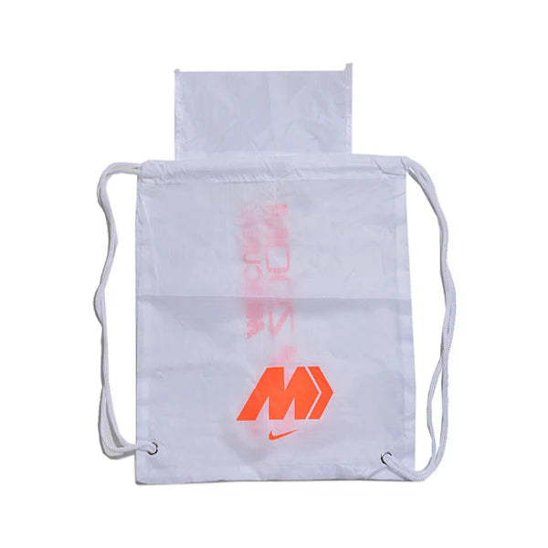 Nike Mercurial White and Orange Boot Bag