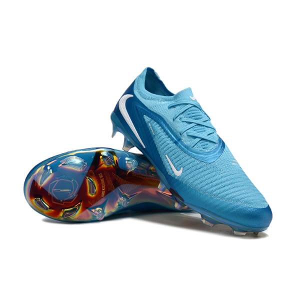 Nike Phantom 6 Elite Light Blue Fim Ground FG Kids Football Boot