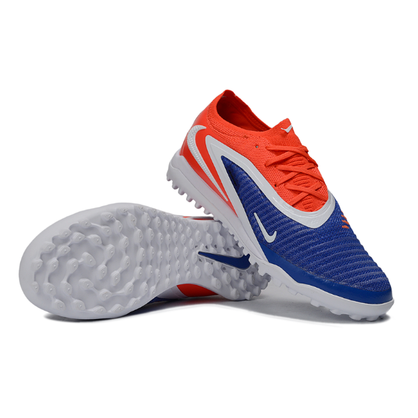 Nike Phantom 6 Elite Orange and Blue Turf TF Kids Football Boot