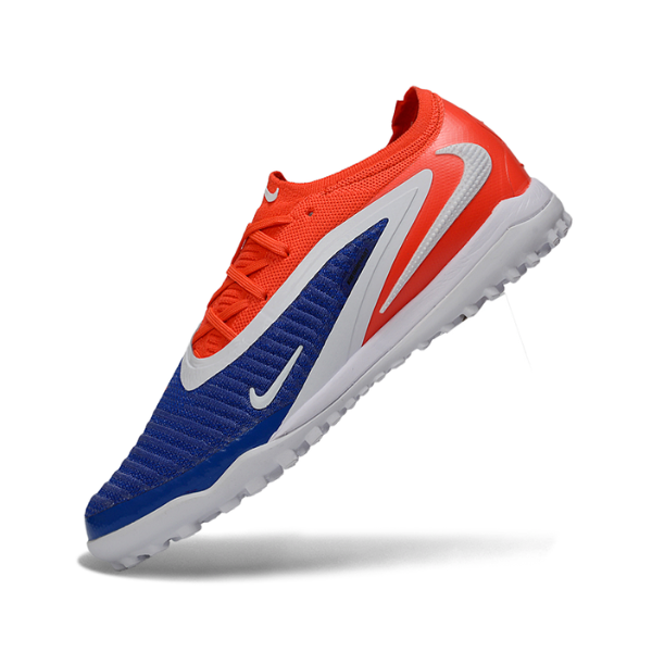 Nike Phantom 6 Elite Orange and Blue Turf TF Kids Football Boot