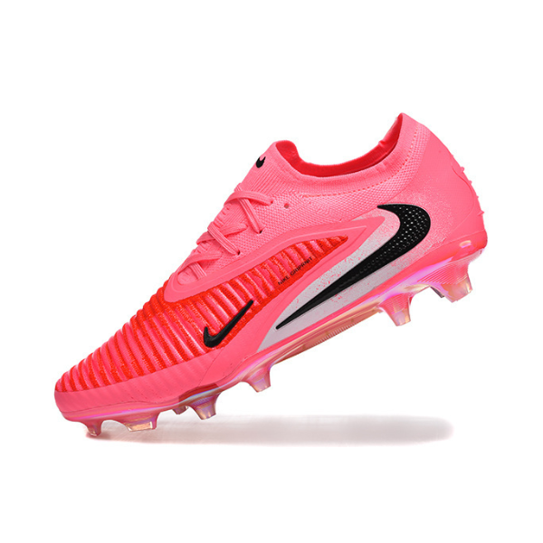 Nike Phantom 6 Elite Pink and Red Firm Ground FG Kids Football Boot