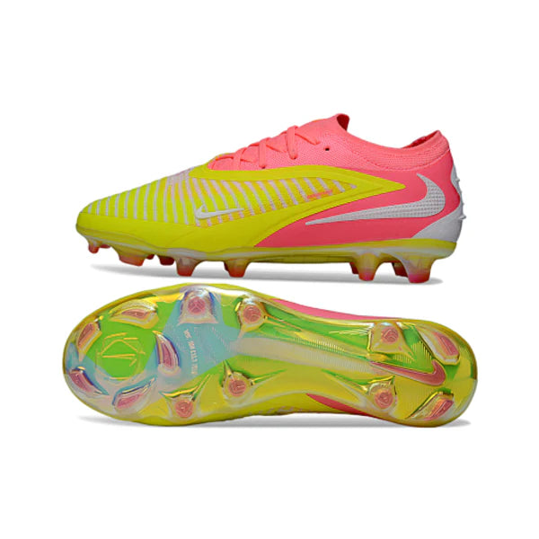 Nike Phantom 6 Elite Pink, Yellow and White FG