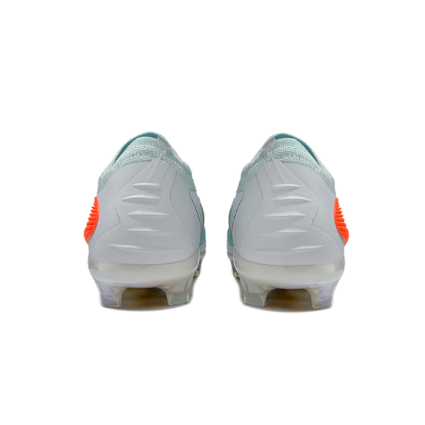 Nike Phantom 6 Elite White, Light Blue and Orange Firm Ground FG Kids Football Boot