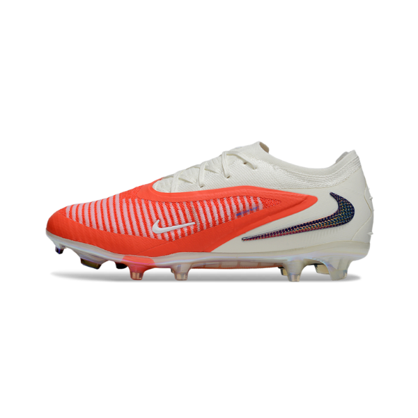 Nike Phantom 6 Elite White and Orange FG Kids