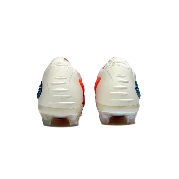 Nike Phantom 6 Elite White and Orange Firm Ground FG Kids Football Boot