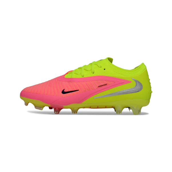 Nike Phantom 6 Elite Yellow, Silver and Pink FG