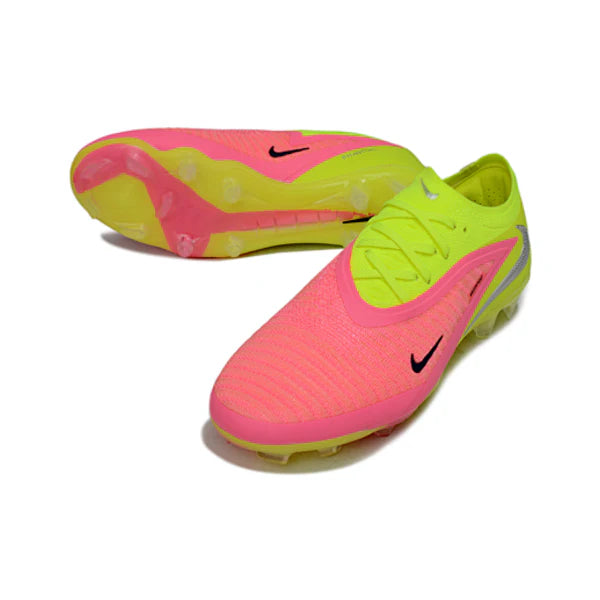Nike Phantom 6 Elite Yellow, Silver and Pink FG