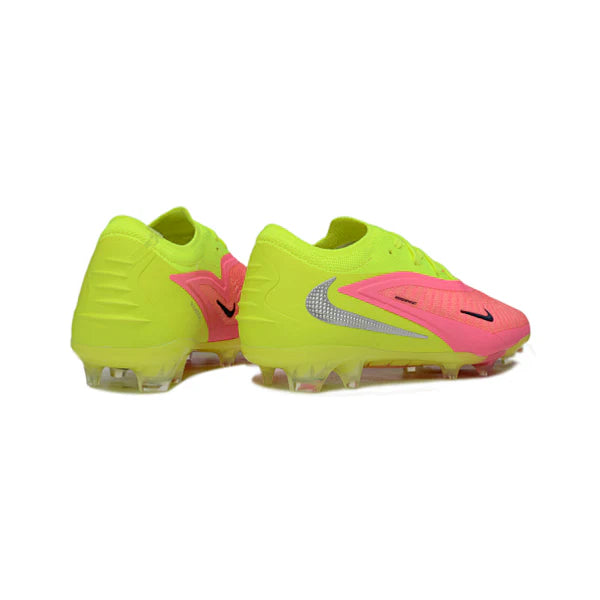 Nike Phantom 6 Elite Yellow, Silver and Pink FG