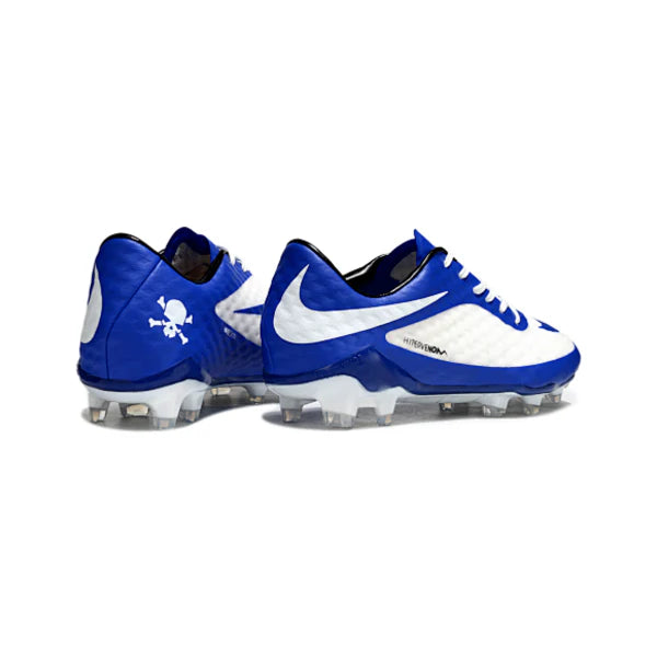 Nike Phantom Hypervenom Elite Blue and White FG