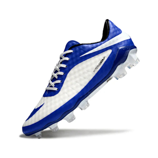 Nike Phantom Hypervenom Elite Blue and White FG