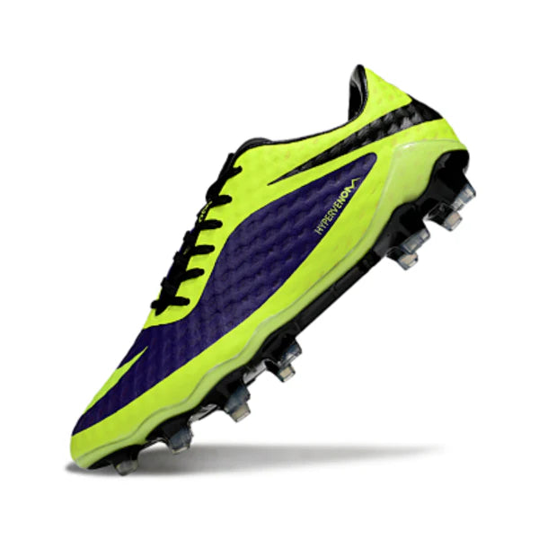 Nike Phantom Hypervenom Elite Light Green and Purple FG