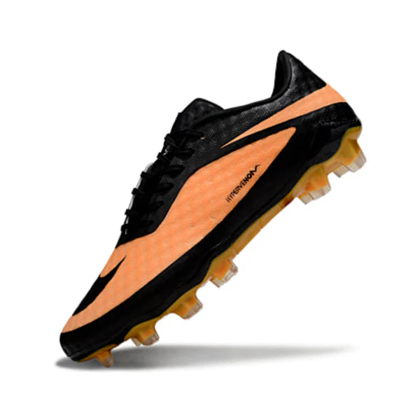 Nike Phantom Hypervenom Elite Orange and Black FG Kids