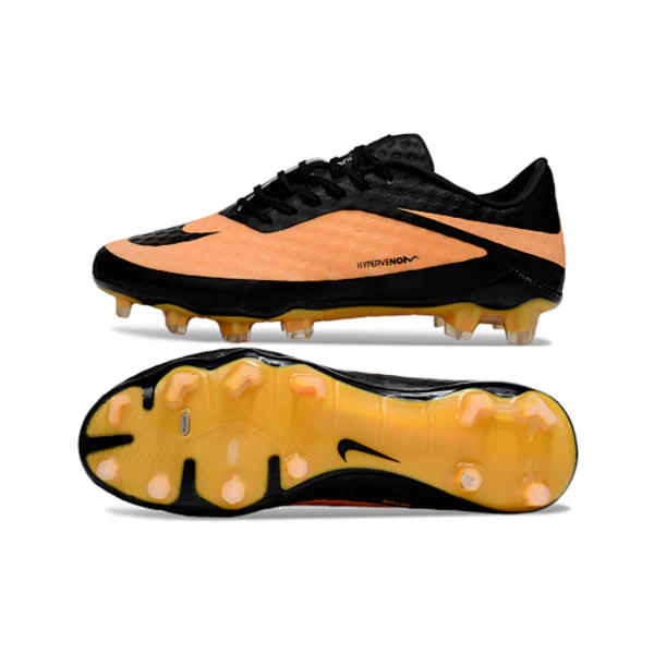 Nike Phantom Hypervenom Elite Orange and Black FG Kids