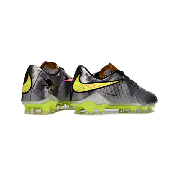 Nike Phantom Hypervenom Elite Silver Firm Ground FG Kids Football Boot
