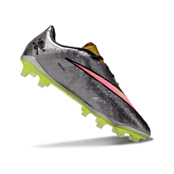 Nike Phantom Hypervenom Elite Silver Firm Ground FG Kids Football Boot
