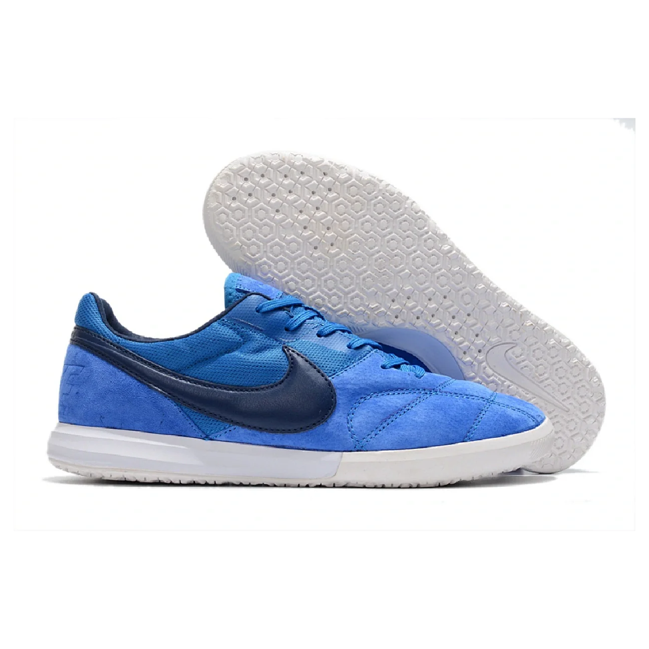 Nike Premier II Blue and White IC