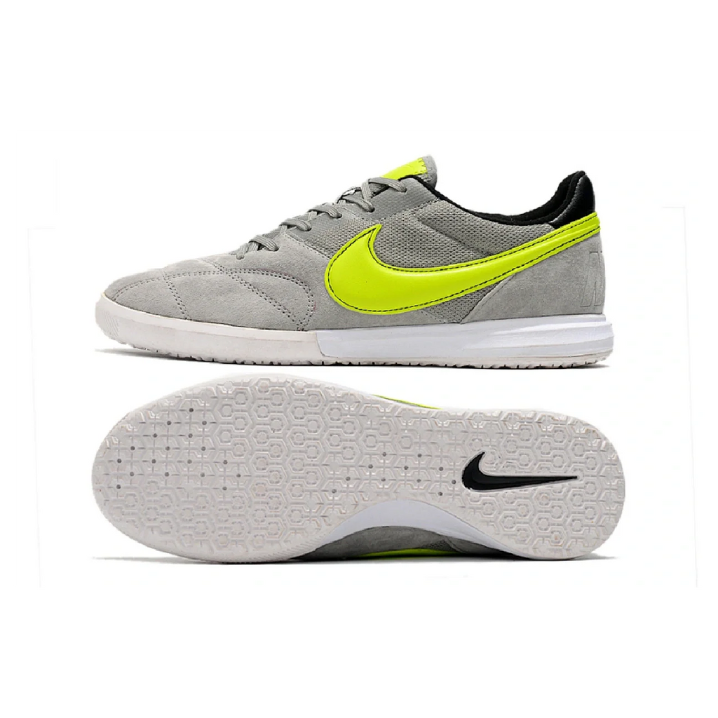 Nike Premier II Gray and Green IC Football Bootd