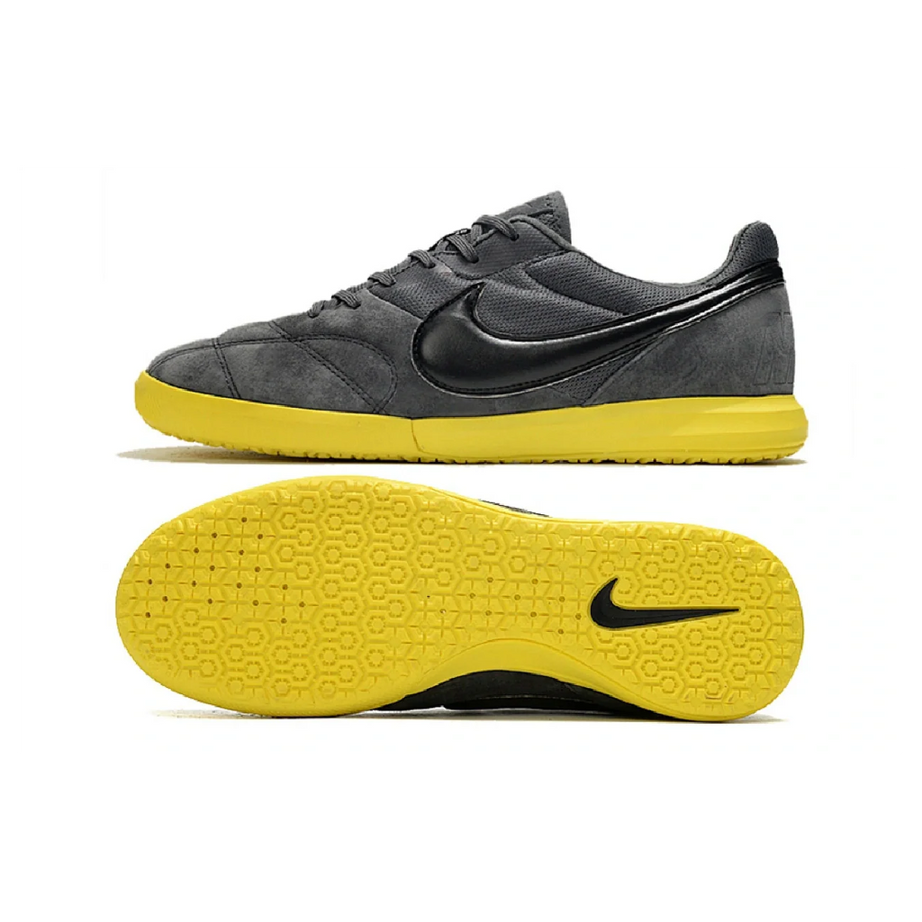 Nike Premier II Gray and Yellow Futsal IC