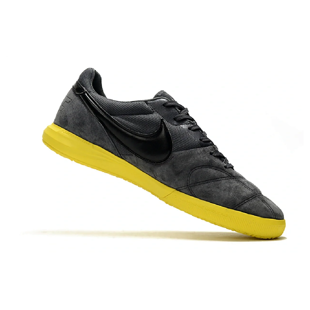 Nike Premier II Gray and Yellow Futsal IC