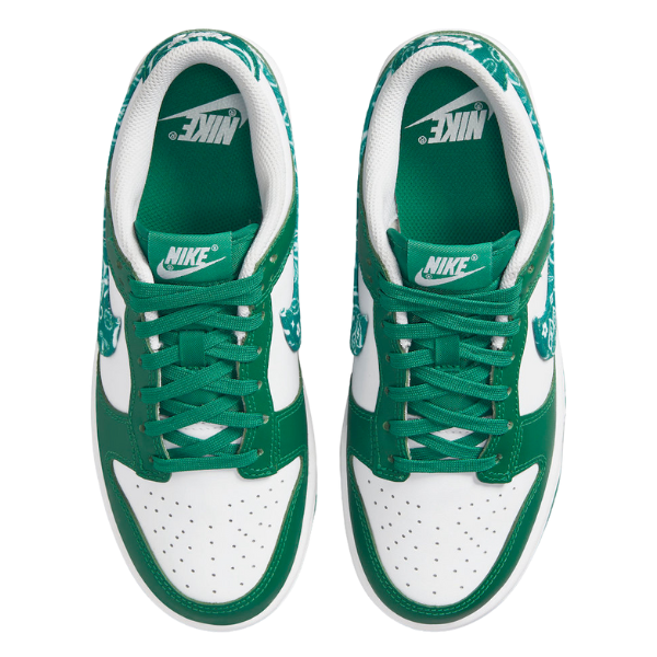 Nike SB Dunk Low Green Paisley Casual Shoes