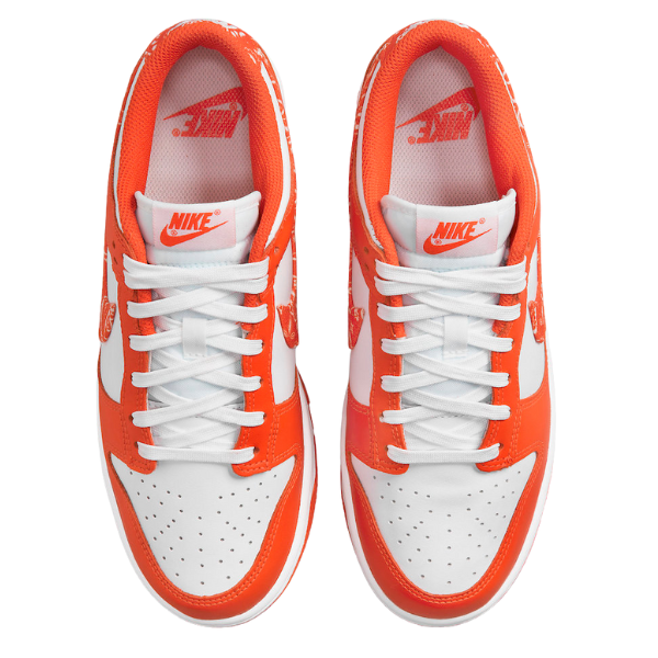 Nike SB Dunk Low Orange Paisley Casual Shoes