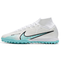 Nike Zoom Mercurial Superfly 9 Elite White and Blue TF