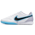 Nike Tiempo Legend 9 Elite White Grey and Blue IC