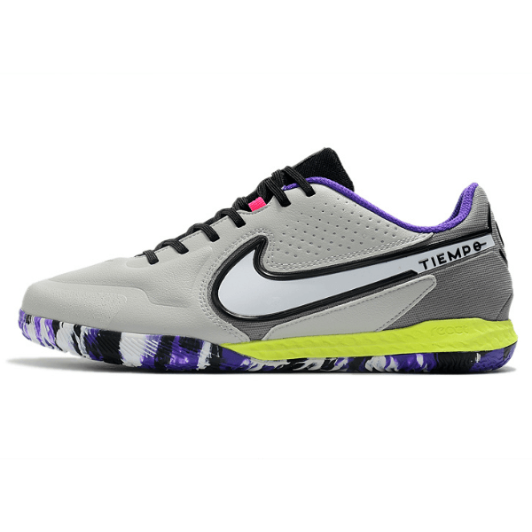 Nike Tiempo Legend 9 Elite White and Purple IC