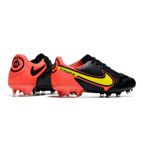 Nike Tiempo Legend 9 Elite Black and Orange FG