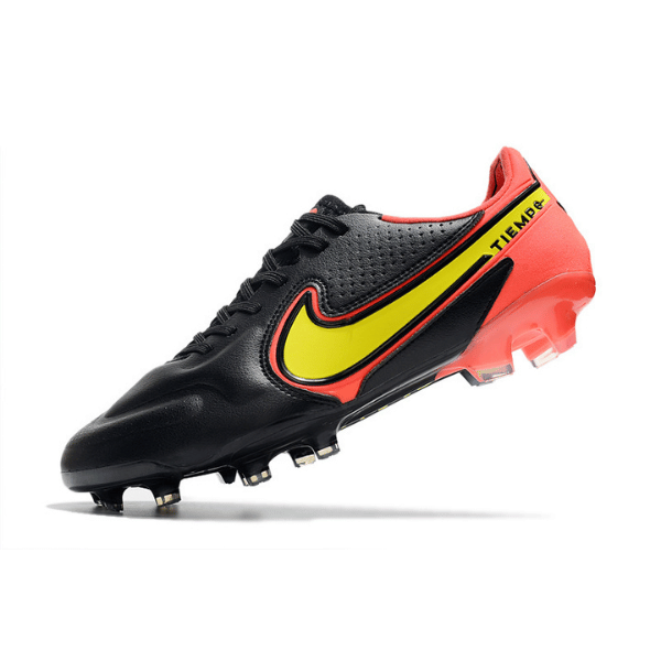 Nike Tiempo Legend 9 Elite Black and Orange FG