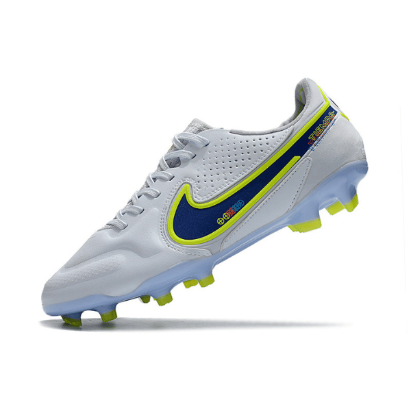 Nike Tiempo Legend 9 Elite White and Blue FG