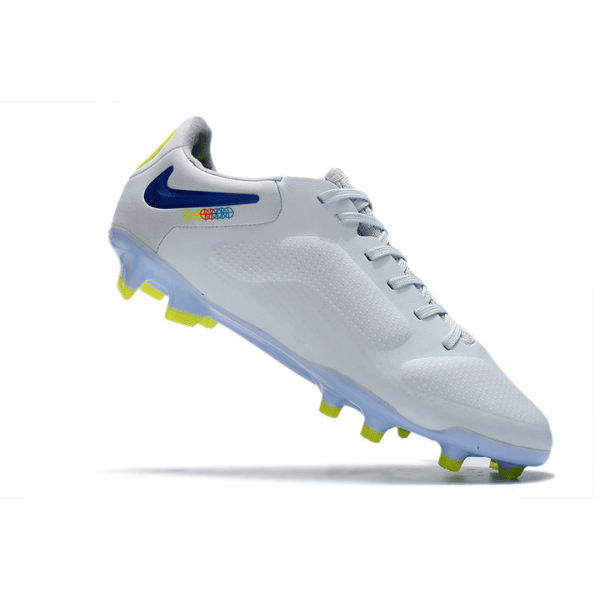 Nike Tiempo Legend 9 Elite White and Blue FG