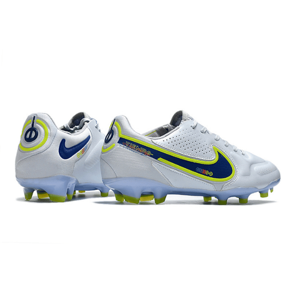 Nike Tiempo Legend 9 Elite White and Blue FG