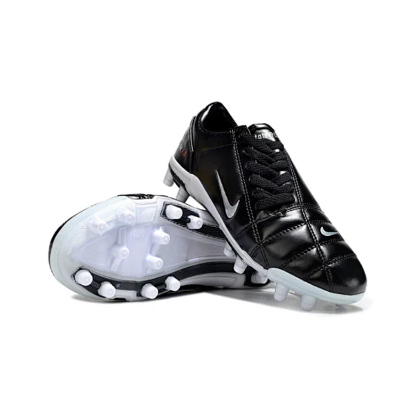 Nike Total 90 III Black Firm Ground FG Kids Football Boot
