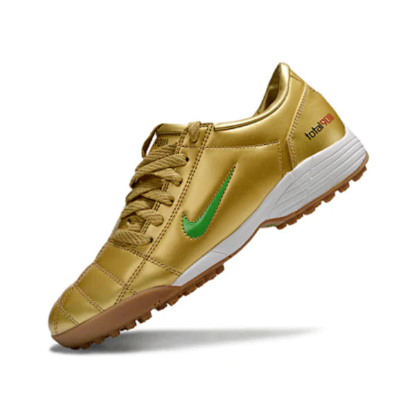 Nike Total 90 III Kids Gold Turf TF Football Boot