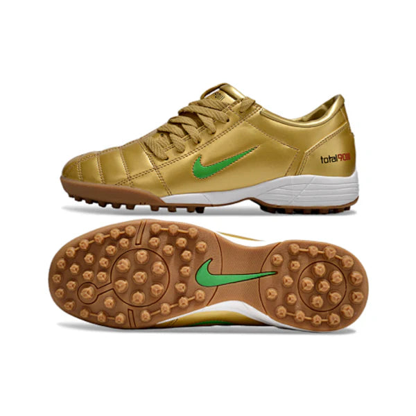Nike Total 90 III Kids Gold Turf TF Football Boot
