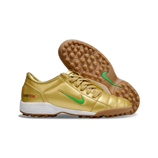 Nike Total 90 III Kids Gold Turf TF Football Boot