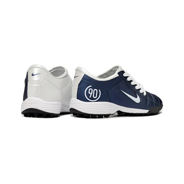 Nike Total 90 III Kids Turf TF Football Boot Blue and White